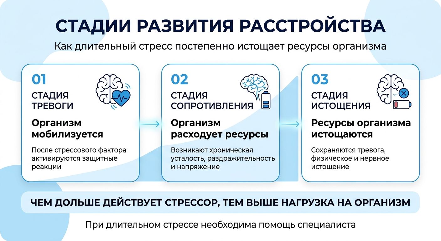 Лечение стресса в Ногинске инфографика